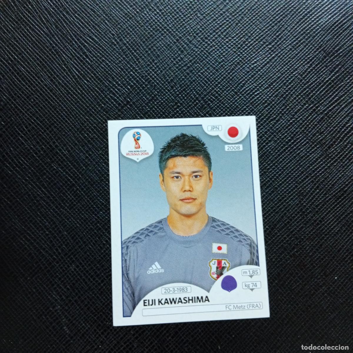 Football Stickers: 654 EIJI KAWASHIMA JAPON PANINI MUNDIAL RUSIA 2018 CROMO FUTBOL 18 - SIN PEGAR - CJ2
