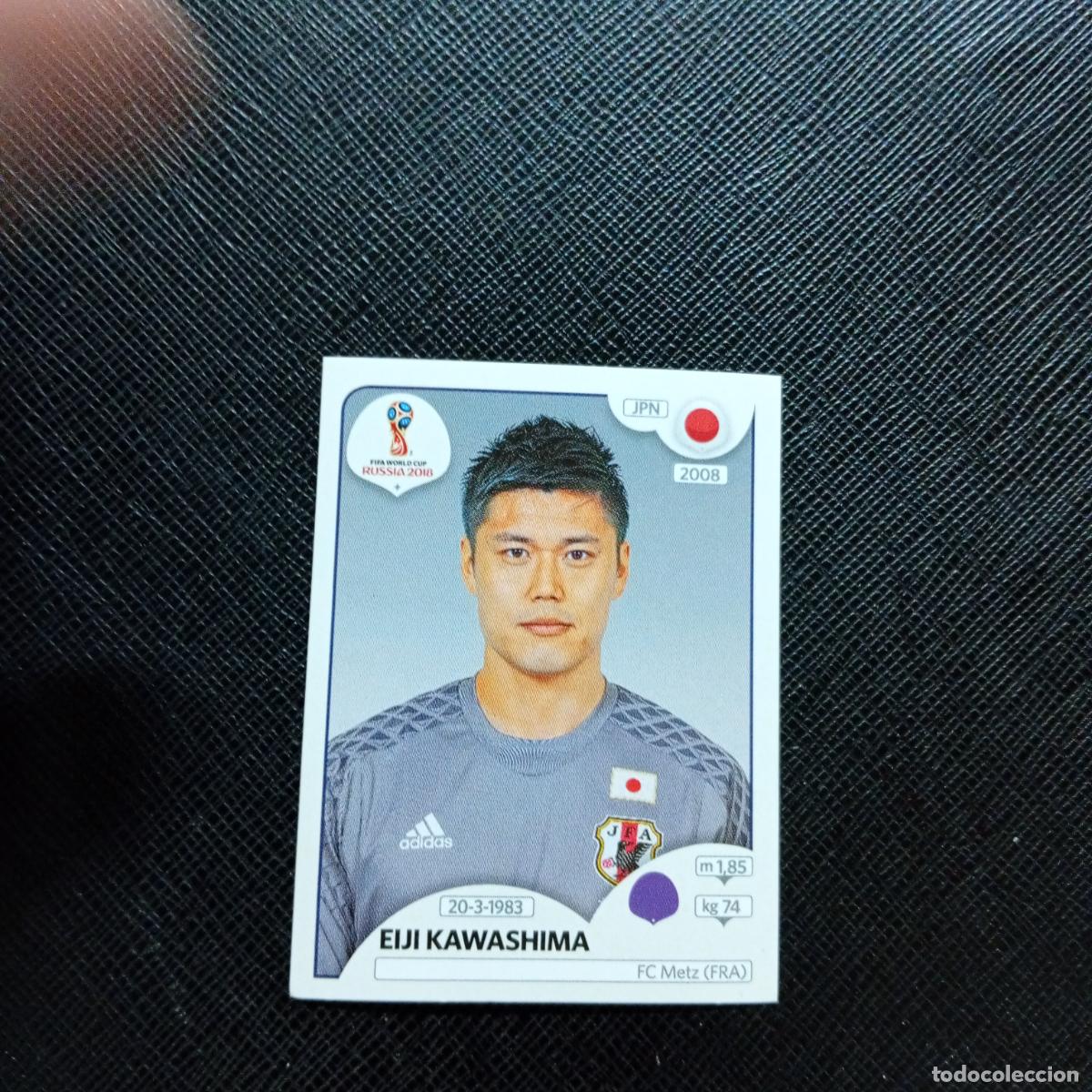 Football Stickers: 654 EIJI KAWASHIMA JAPON PANINI MUNDIAL RUSIA 2018 CROMO FUTBOL 18 - SIN PEGAR - CJ2