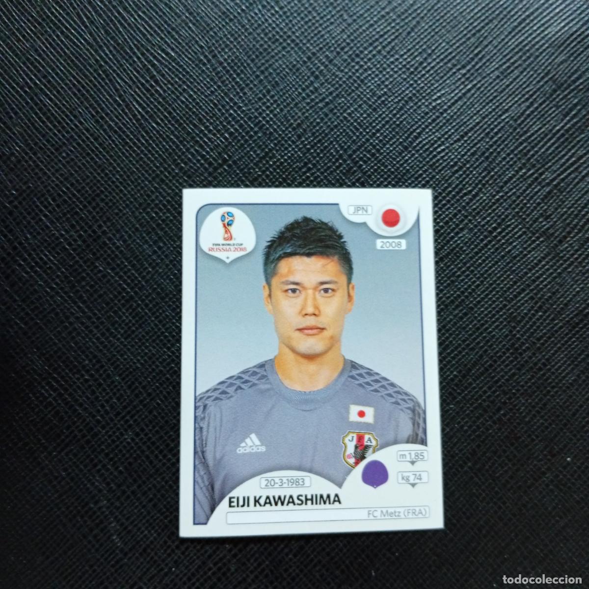Football Stickers: 654 EIJI KAWASHIMA JAPON PANINI MUNDIAL RUSIA 2018 CROMO FUTBOL 18 - SIN PEGAR - CJ2 .