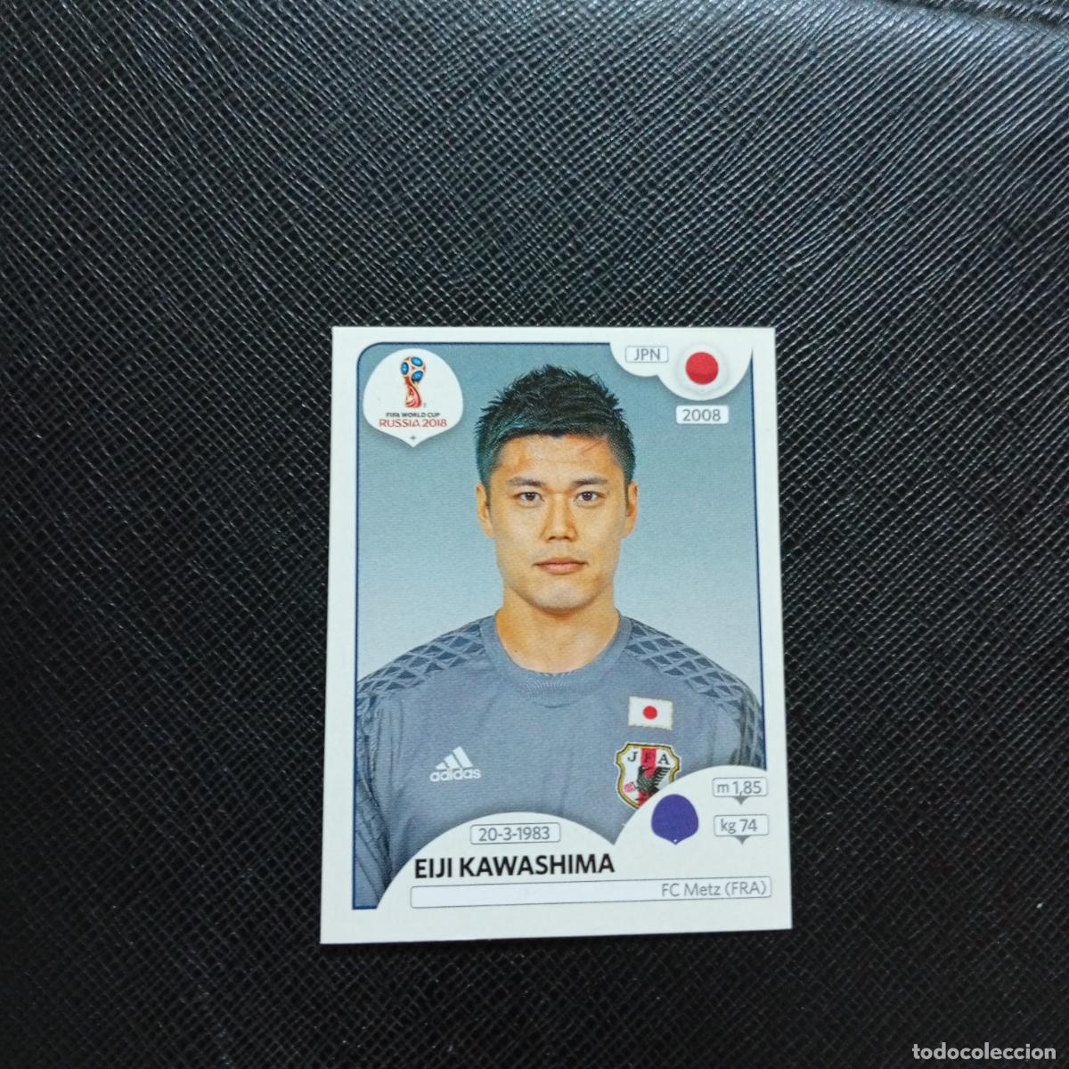 Football Stickers: 654 EIJI KAWASHIMA JAPON PANINI MUNDIAL RUSIA 2018 CROMO FUTBOL 18 - SIN PEGAR - CJ2 ..