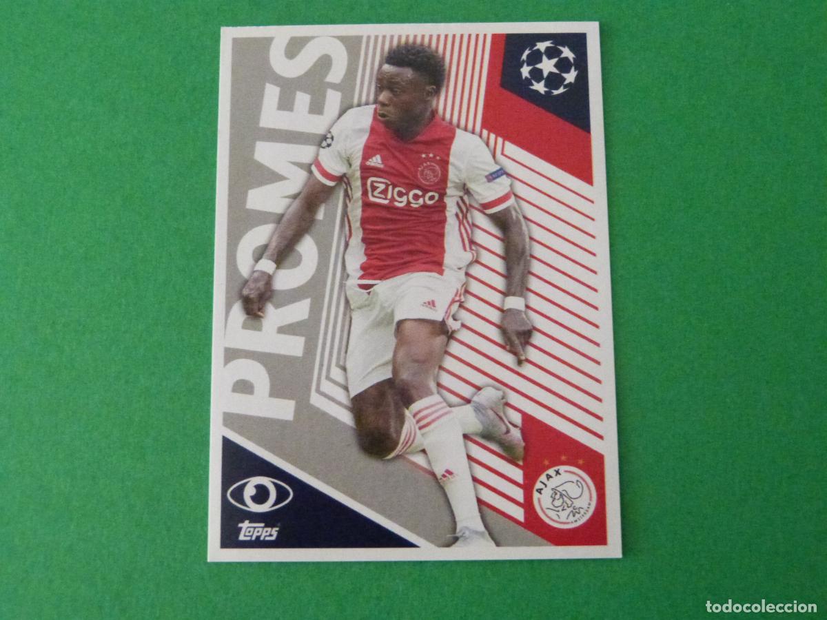Football Stickers: CROMO FUTBOL PROMES AJAX AMSTERDAM SIN PEGAR N&ordm; 2 CHAMPIONS LEAGUE 2020-2021/20-21 TOPPS