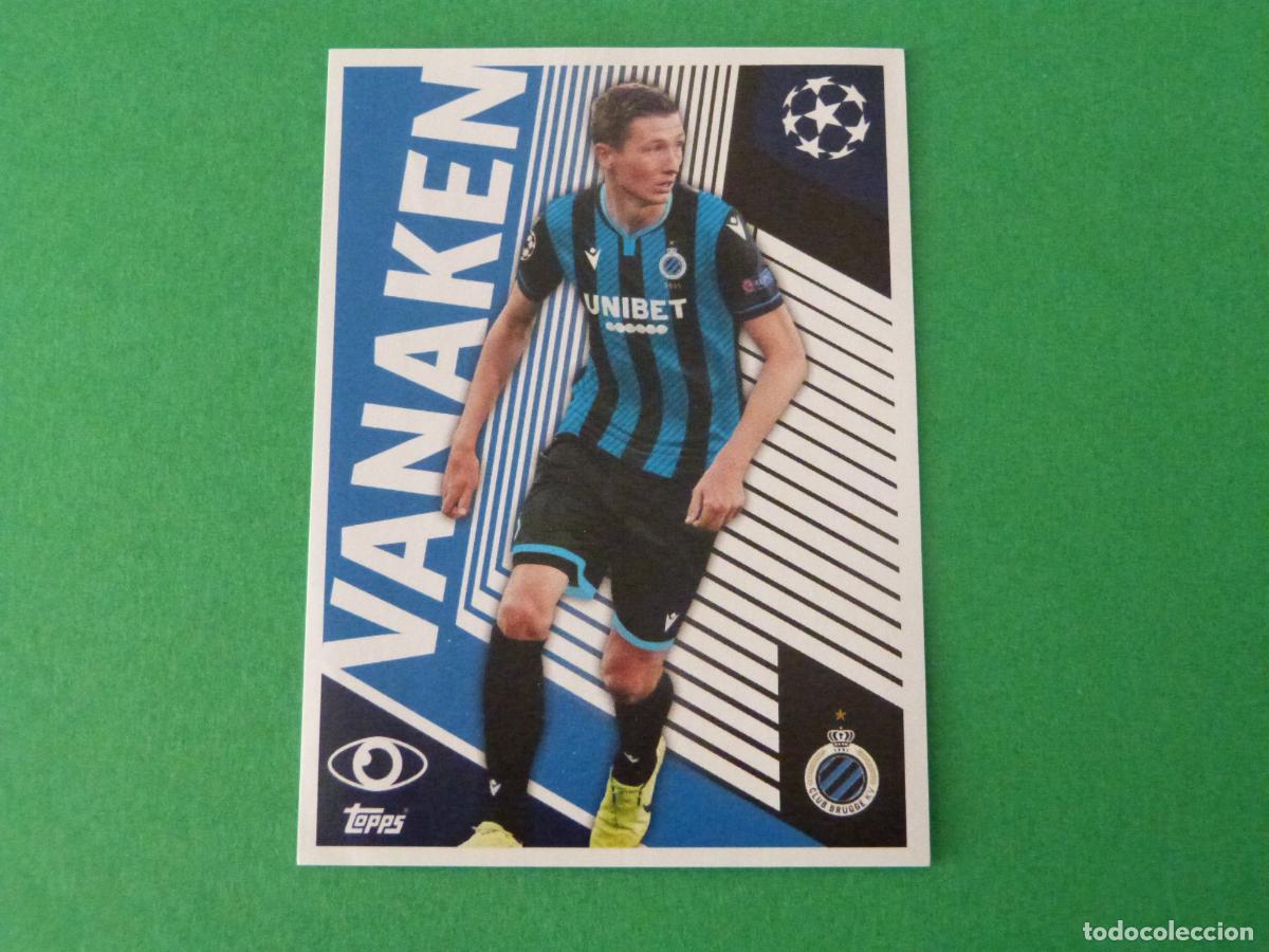Football Stickers: CROMO FUTBOL VANAKEN CLUB BRUJAS SIN PEGAR N&ordm; 2 CHAMPIONS LEAGUE 2020-2021/20-21 TOPPS