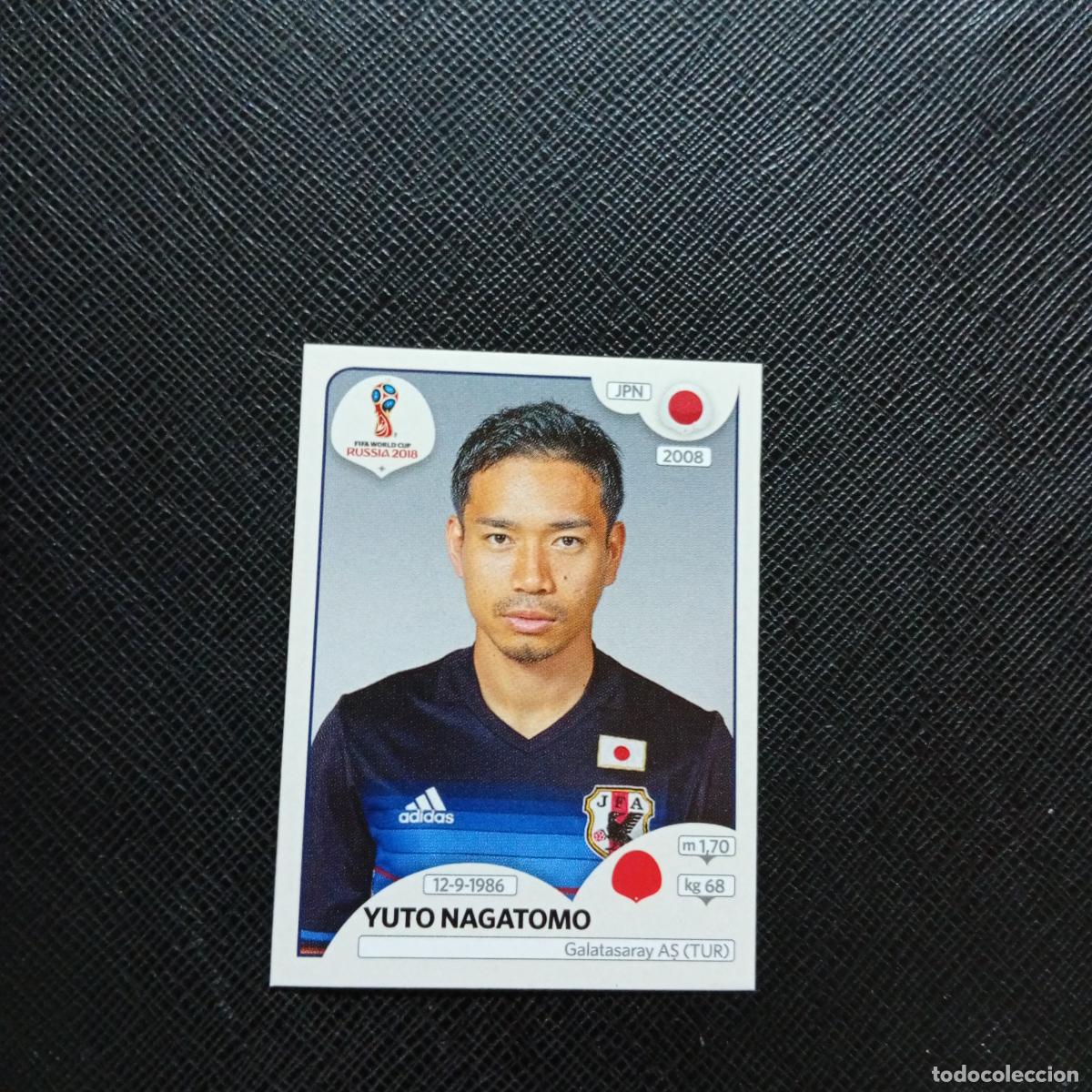 Fu&szlig;ball-Sticker: 657 YUTO NAGATOMO JAPON PANINI MUNDIAL RUSIA 2018 CROMO FUTBOL 18 - SIN PEGAR - CJ2