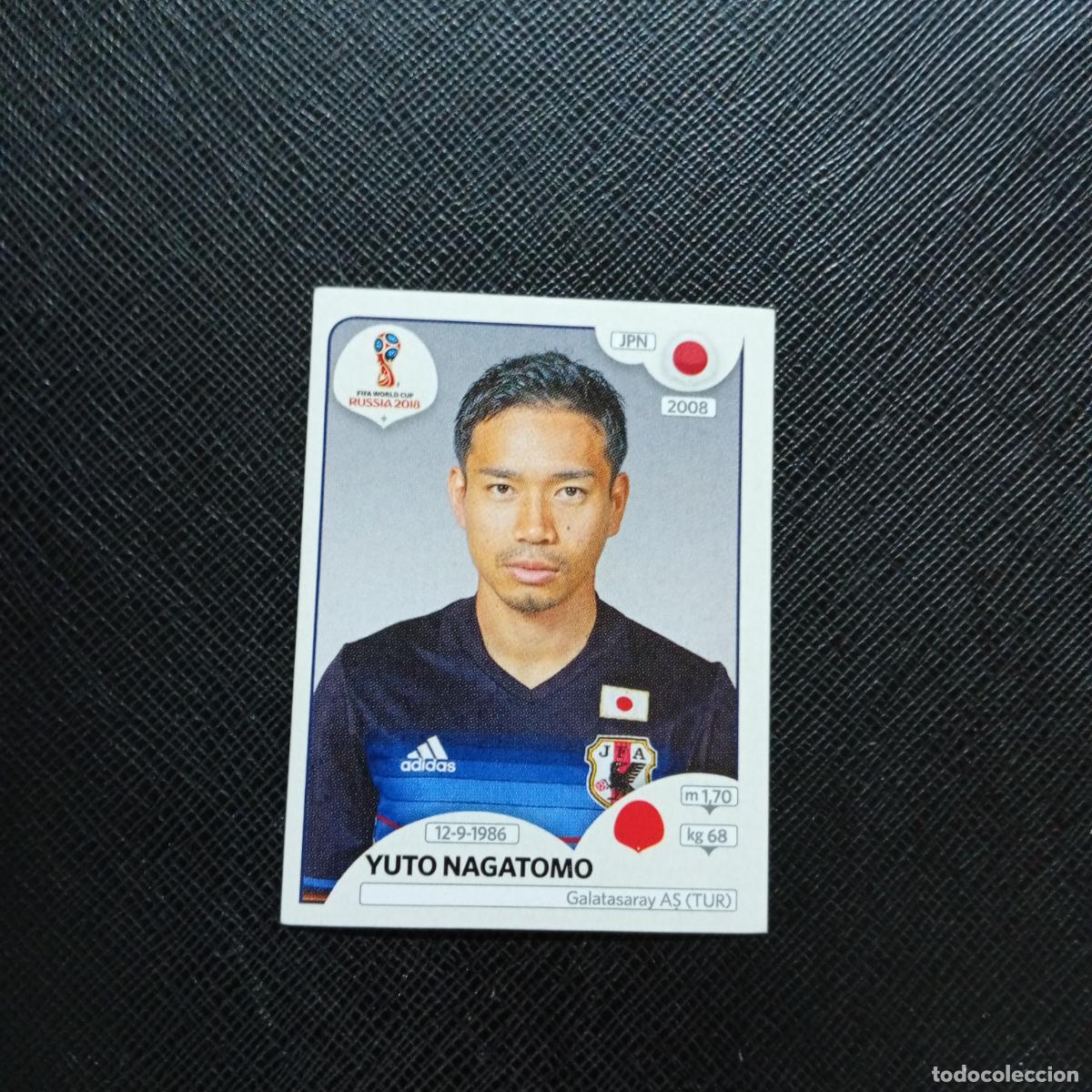Fu&szlig;ball-Sticker: 657 YUTO NAGATOMO JAPON PANINI MUNDIAL RUSIA 2018 CROMO FUTBOL 18 - SIN PEGAR - CJ2