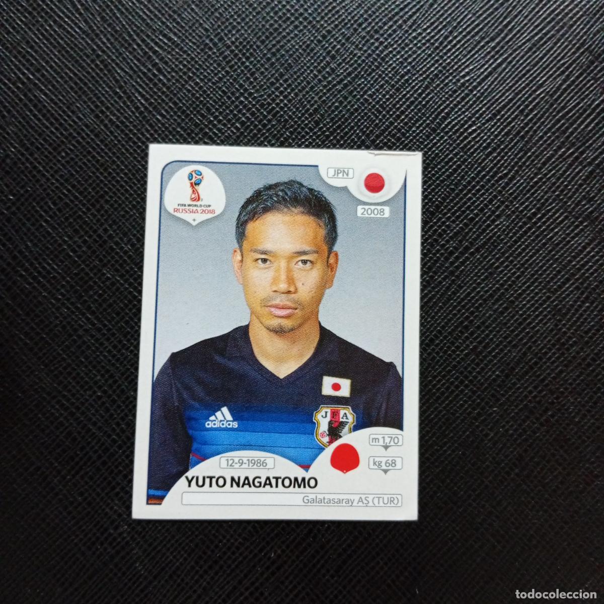Fu&szlig;ball-Sticker: 657 YUTO NAGATOMO JAPON PANINI MUNDIAL RUSIA 2018 CROMO FUTBOL 18 - SIN PEGAR - CJ2 .