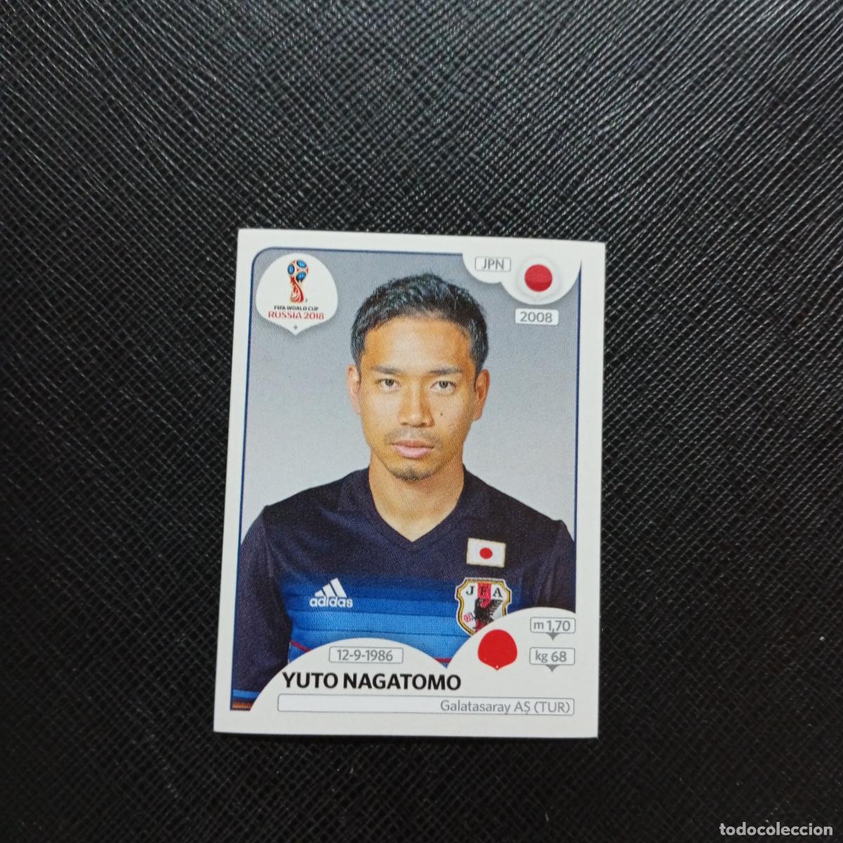 Fu&szlig;ball-Sticker: 657 YUTO NAGATOMO JAPON PANINI MUNDIAL RUSIA 2018 CROMO FUTBOL 18 - SIN PEGAR - CJ2 ..