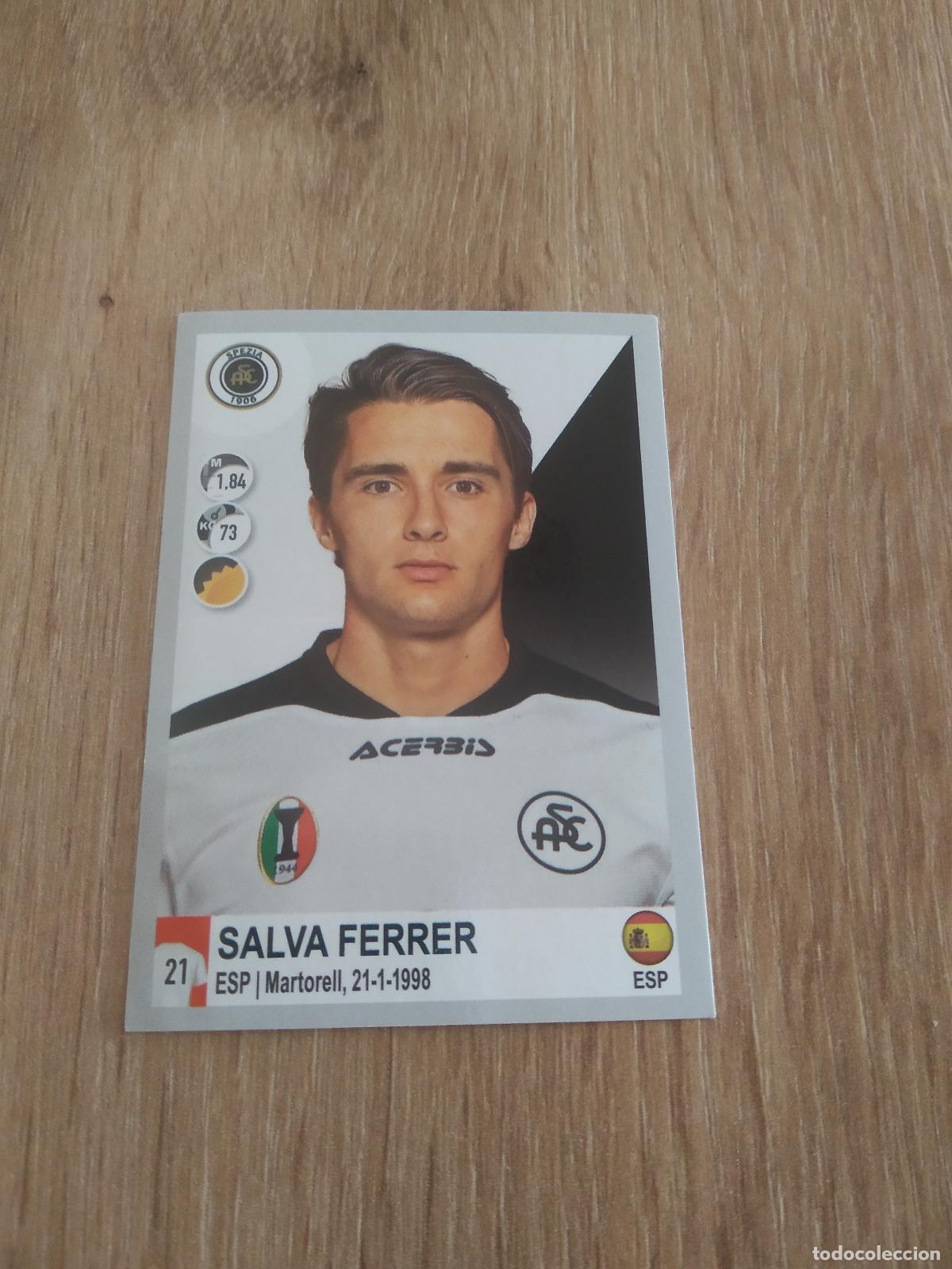 Fu&szlig;ball-Sticker: 485 SALVA FERRER SPEZIA CROMO FUTBOL PANINI LIGA ITALIA 20-21 CALCIATORI 2020-2021
