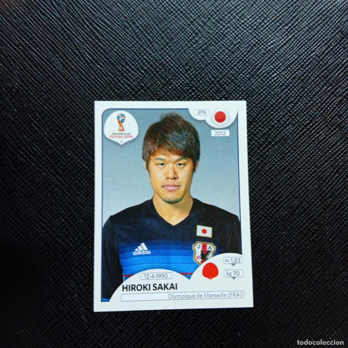 Fu&szlig;ball-Sticker: 658 HIROKI SAKAI JAPON PANINI MUNDIAL RUSIA 2018 CROMO FUTBOL 18 - SIN PEGAR - CJ2