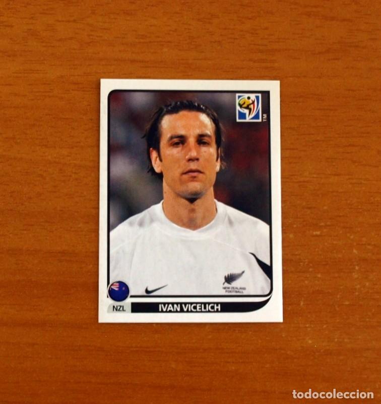 Fu&szlig;ball-Sticker: Nueva Zelanda -N&ordm; 452 Iv&aacute;n Vicelich -Mundial South Africa 2010 FIFA World Cup-Panini -Nunca Pegado
