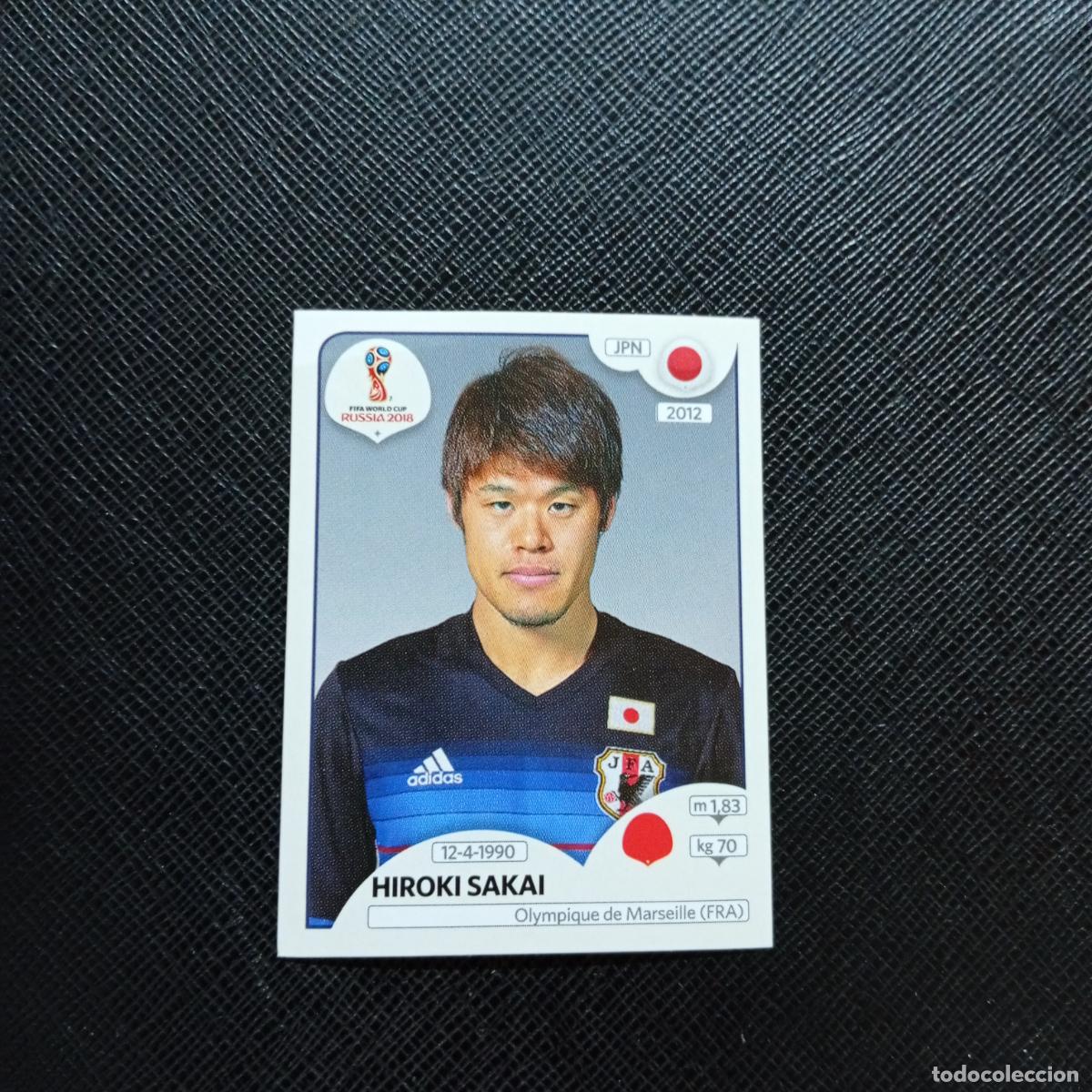 Fu&szlig;ball-Sticker: 658 HIROKI SAKAI JAPON PANINI MUNDIAL RUSIA 2018 CROMO FUTBOL 18 - SIN PEGAR - CJ2