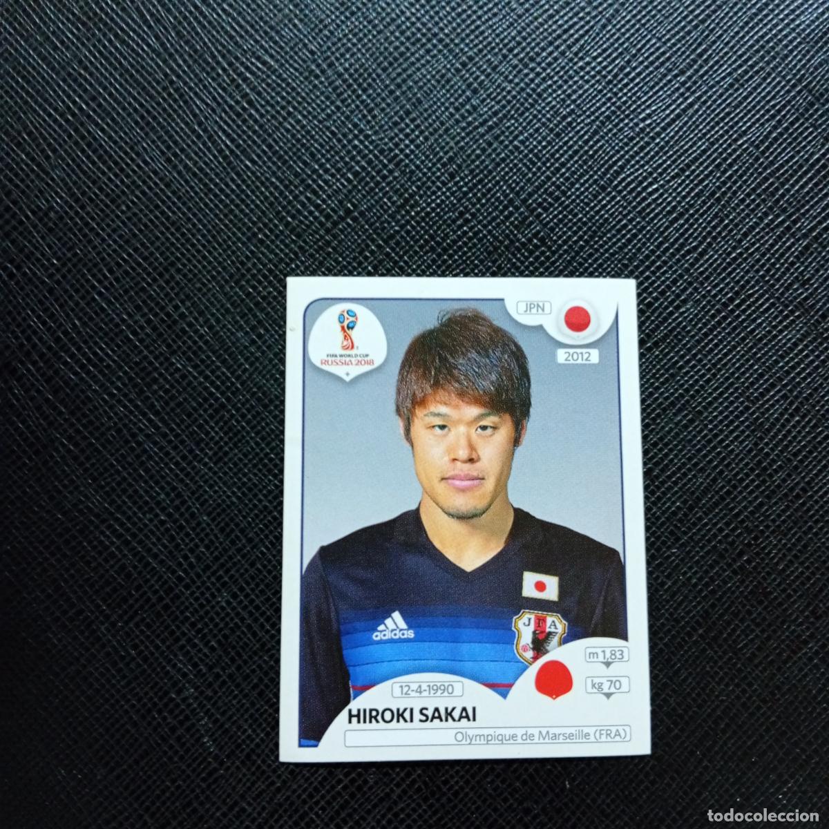 Fu&szlig;ball-Sticker: 658 HIROKI SAKAI JAPON PANINI MUNDIAL RUSIA 2018 CROMO FUTBOL 18 - SIN PEGAR - CJ2 .