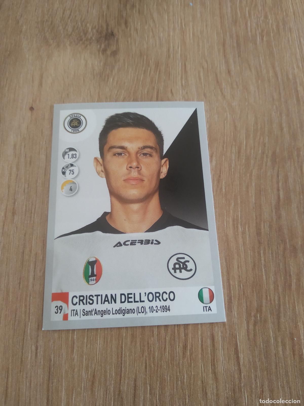 Fu&szlig;ball-Sticker: 487 CRISTIAN DELL'ORCO SPEZIA CROMO FUTBOL PANINI LIGA ITALIA 20-21 CALCIATORI 2020-2021