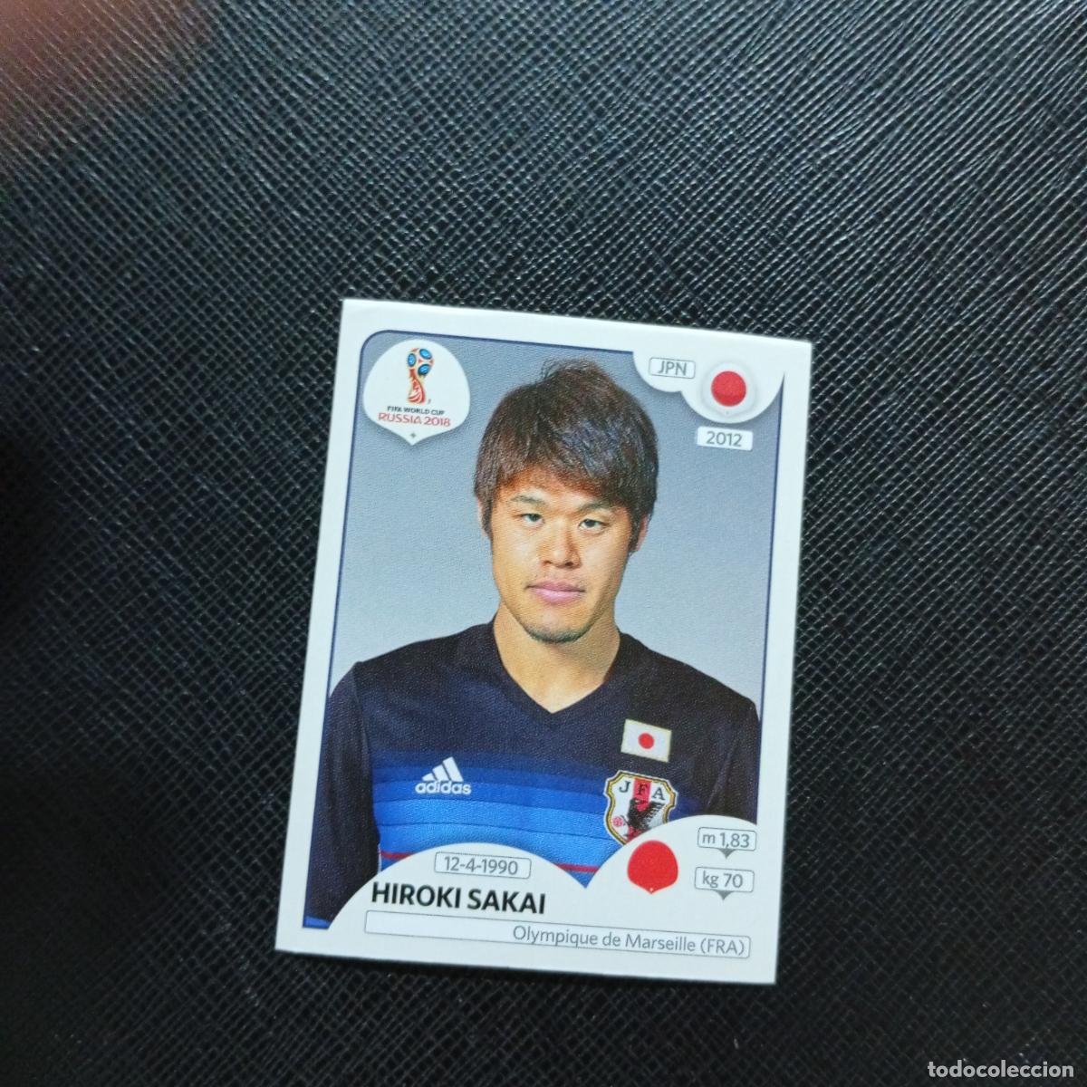 Fu&szlig;ball-Sticker: 658 HIROKI SAKAI JAPON PANINI MUNDIAL RUSIA 2018 CROMO FUTBOL 18 - SIN PEGAR - CJ2 ..