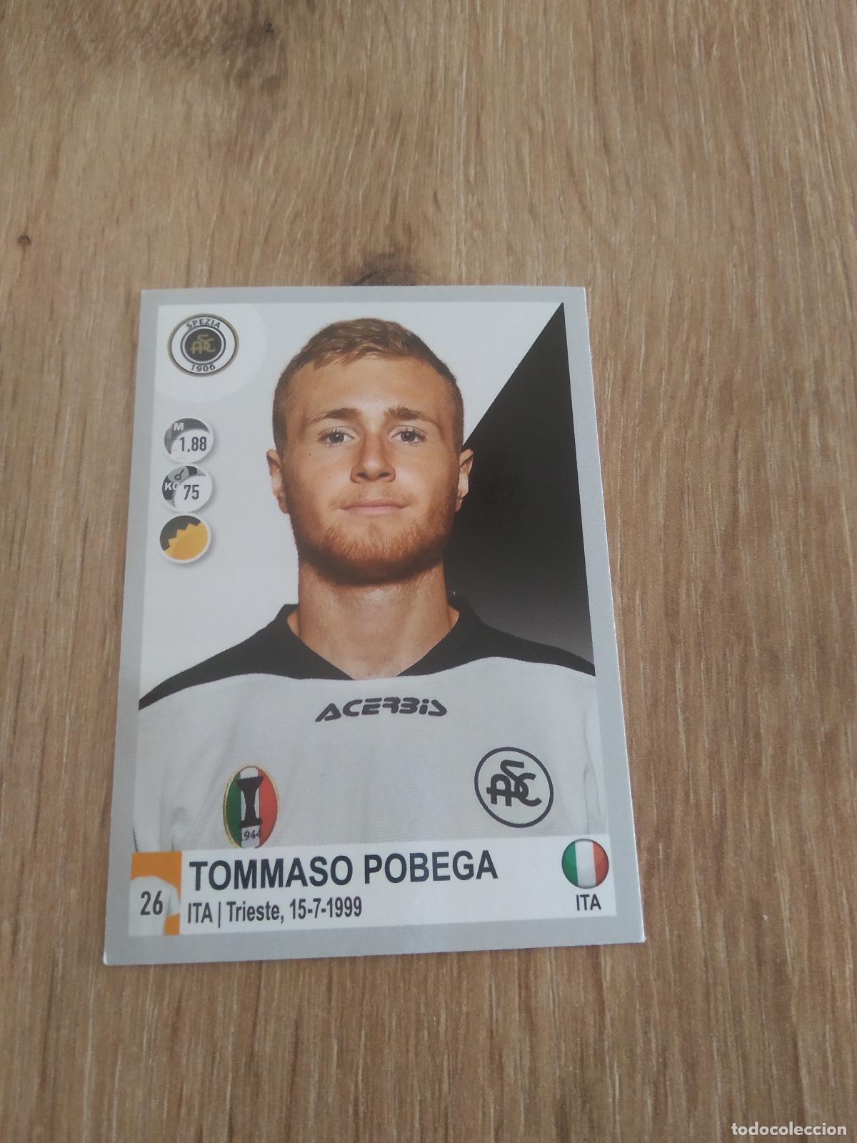 Fu&szlig;ball-Sticker: 492 TOMMASO POBEGA SPEZIA CROMO FUTBOL PANINI LIGA ITALIA 20-21 CALCIATORI 2020-2021