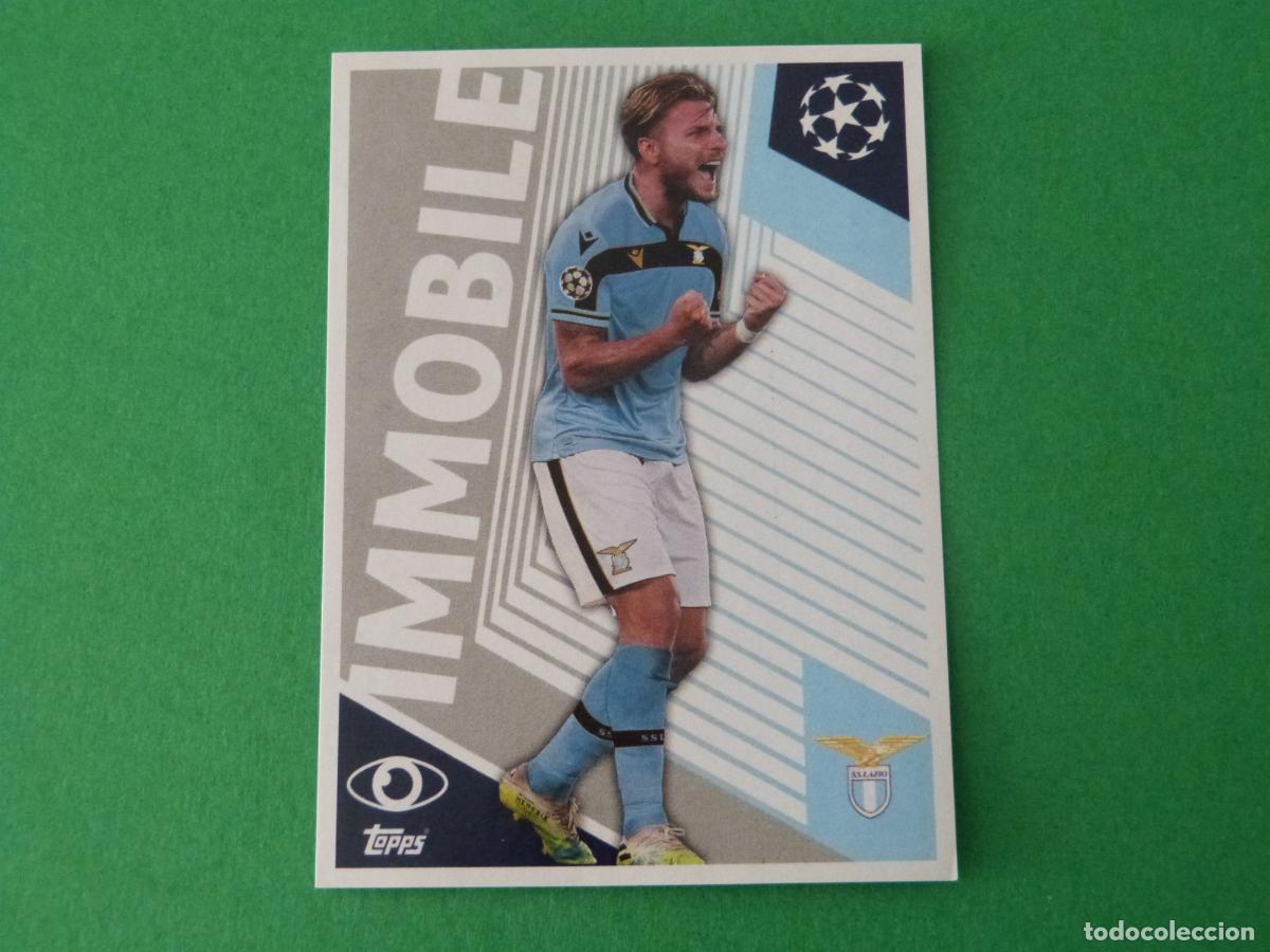 Fu&szlig;ball-Sticker: CROMO FUTBOL IMMOBILE S.S. LAZIO SIN PEGAR N&ordm; 2 CHAMPIONS LEAGUE 2020-2021/20-21 TOPPS