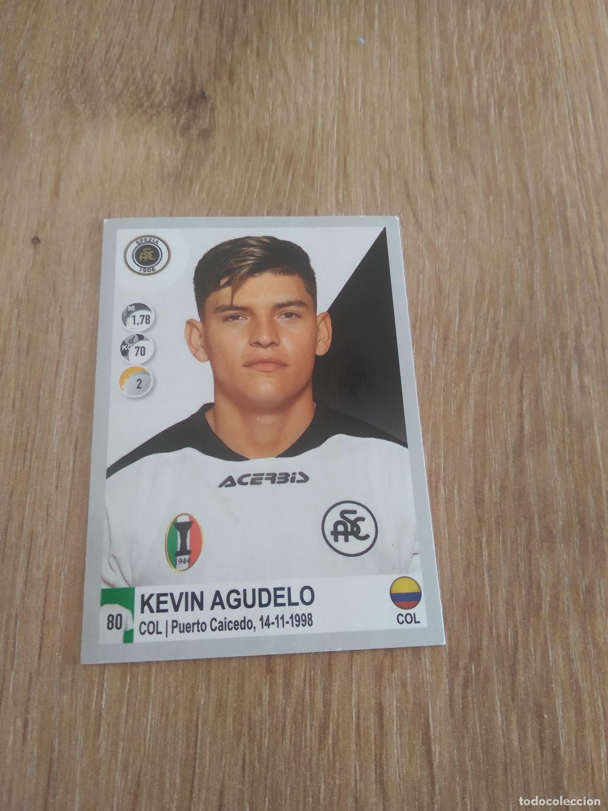 Fu&szlig;ball-Sticker: 494 KEVIN AGUDELO SPEZIA CROMO FUTBOL PANINI LIGA ITALIA 20-21 CALCIATORI 2020-2021