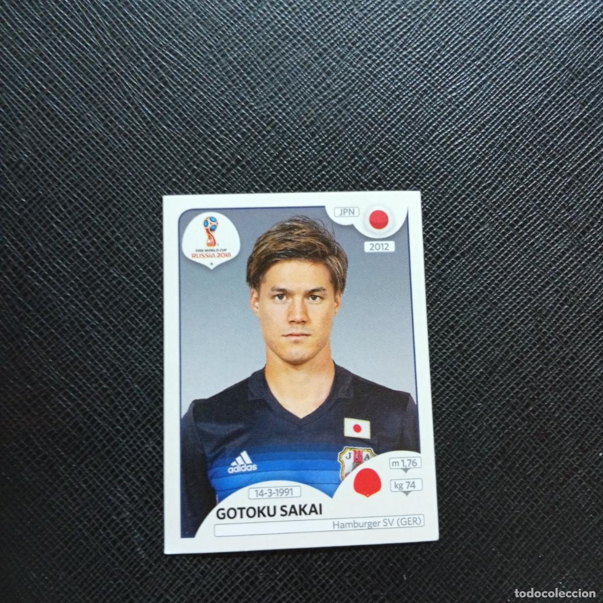 Fu&szlig;ball-Sticker: 660 GOTOKU SAKAI JAPON PANINI MUNDIAL RUSIA 2018 CROMO FUTBOL 18 - SIN PEGAR - CJ2