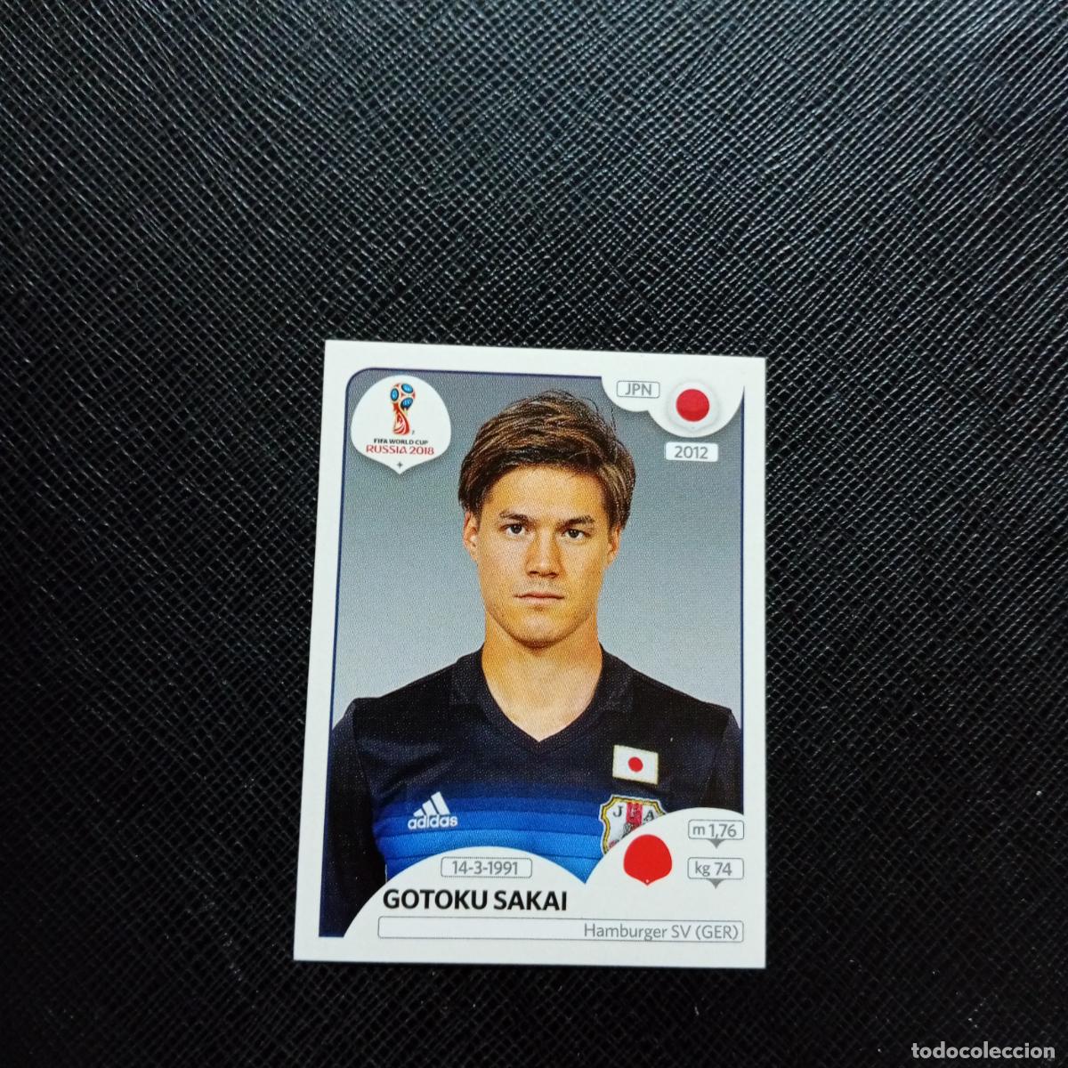 Fu&szlig;ball-Sticker: 660 GOTOKU SAKAI JAPON PANINI MUNDIAL RUSIA 2018 CROMO FUTBOL 18 - SIN PEGAR - CJ2 .