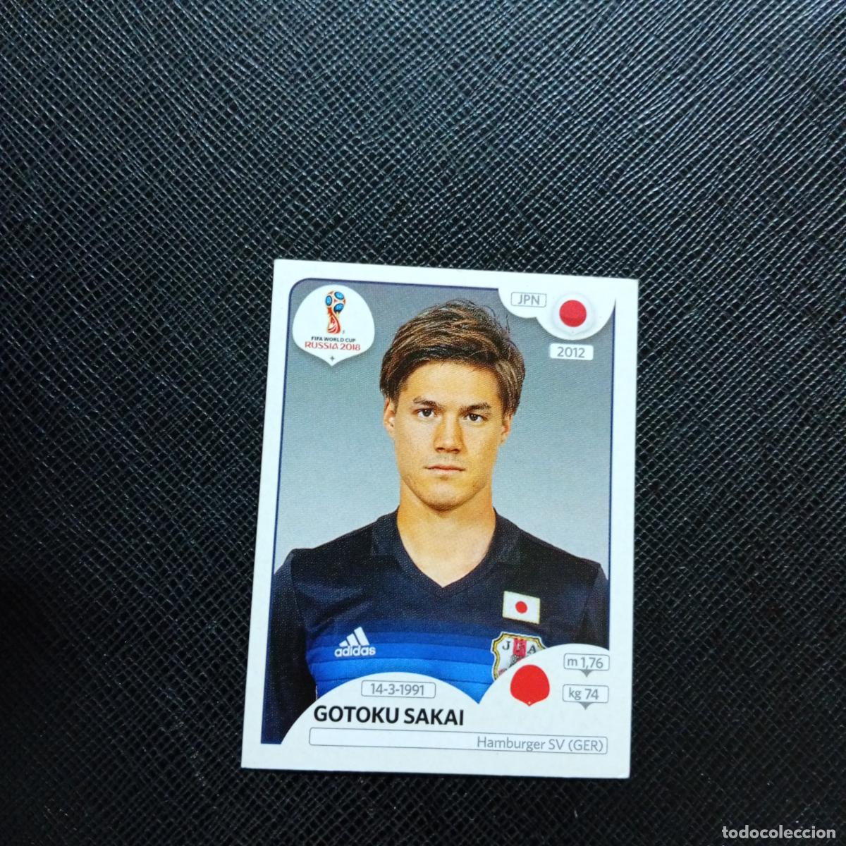 Cromos de f&uacute;tbol: 660 GOTOKU SAKAI JAPON PANINI MUNDIAL RUSIA 2018 CROMO FUTBOL 18 - SIN PEGAR - CJ2 ...