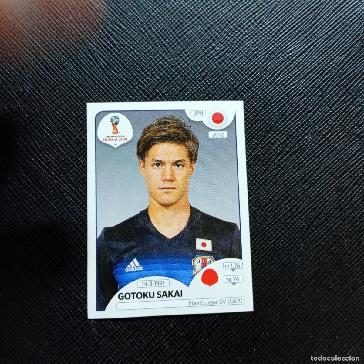 Cromos de f&uacute;tbol: 660 GOTOKU SAKAI JAPON PANINI MUNDIAL RUSIA 2018 CROMO FUTBOL 18 - SIN PEGAR - CJ2 .....