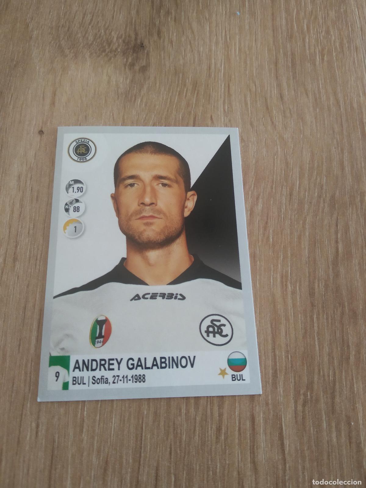 Cromos de f&uacute;tbol: 499 ANDREY GALABINOV SPEZIA CROMO FUTBOL PANINI LIGA ITALIA 20-21 CALCIATORI 2020-2021