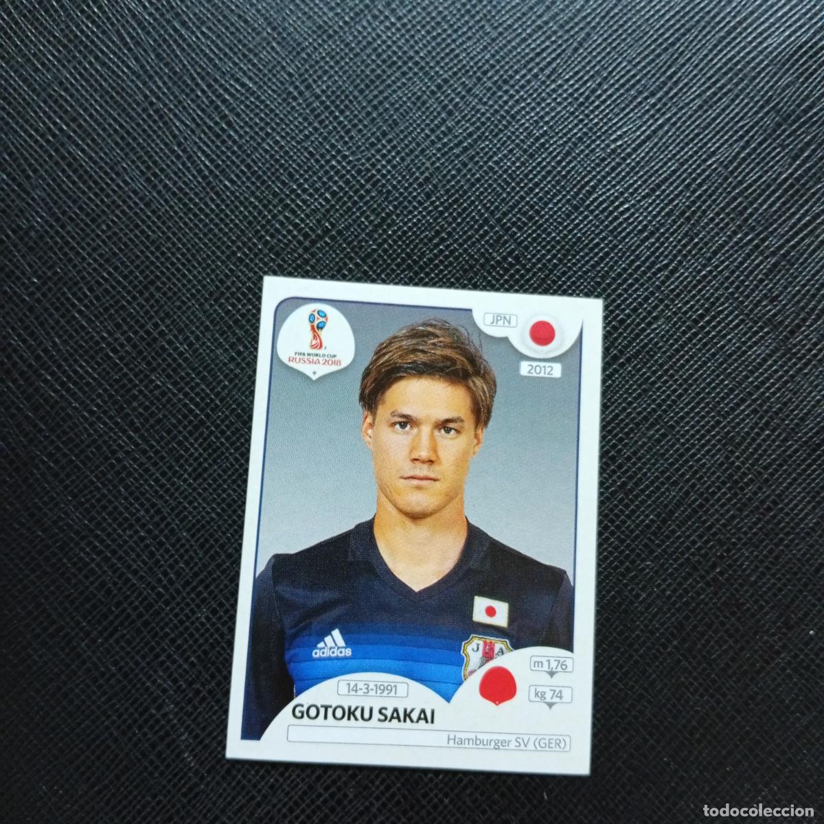 Cromos de f&uacute;tbol: 660 GOTOKU SAKAI JAPON PANINI MUNDIAL RUSIA 2018 CROMO FUTBOL 18 - SIN PEGAR - CJ2 ......