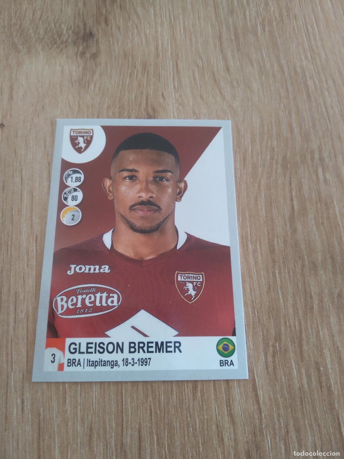 Cromos de f&uacute;tbol: 508 GLEISON BREMER TORINO CROMO FUTBOL PANINI LIGA ITALIA 20-21 CALCIATORI 2020-2021