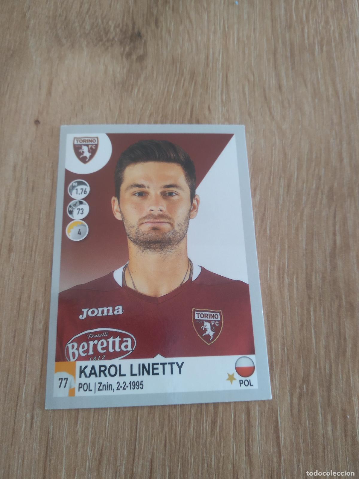 Cromos de f&uacute;tbol: 518 KAROL LINETTY TORINO CROMO FUTBOL PANINI LIGA ITALIA 20-21 CALCIATORI 2020-2021
