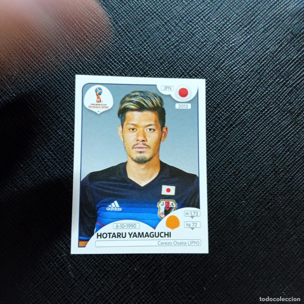 Cromos de f&uacute;tbol: 662 YAMAGUCHI JAPON PANINI MUNDIAL RUSIA 2018 CROMO FUTBOL 18 - SIN PEGAR - CJ2 .