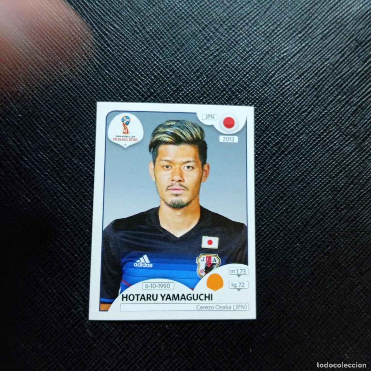 Cromos de f&uacute;tbol: 662 YAMAGUCHI JAPON PANINI MUNDIAL RUSIA 2018 CROMO FUTBOL 18 - SIN PEGAR - CJ2 .