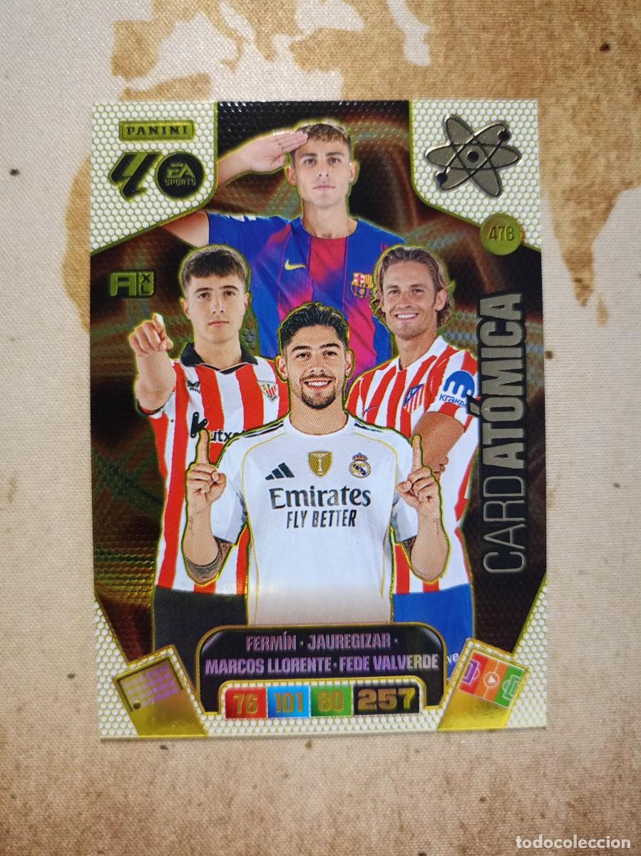 Cromos de f&uacute;tbol: CARD AT&Oacute;MICA 476 Adrenalyn 2025-26