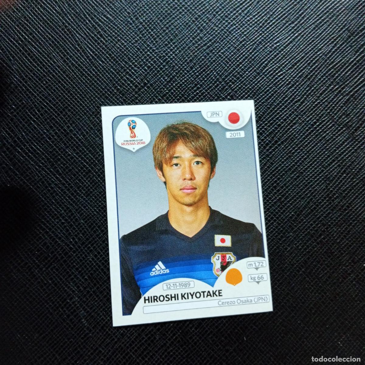 Cromos de f&uacute;tbol: 665 KIYOTAKE JAPON PANINI MUNDIAL RUSIA 2018 CROMO FUTBOL 18 - SIN PEGAR - CJ2 B