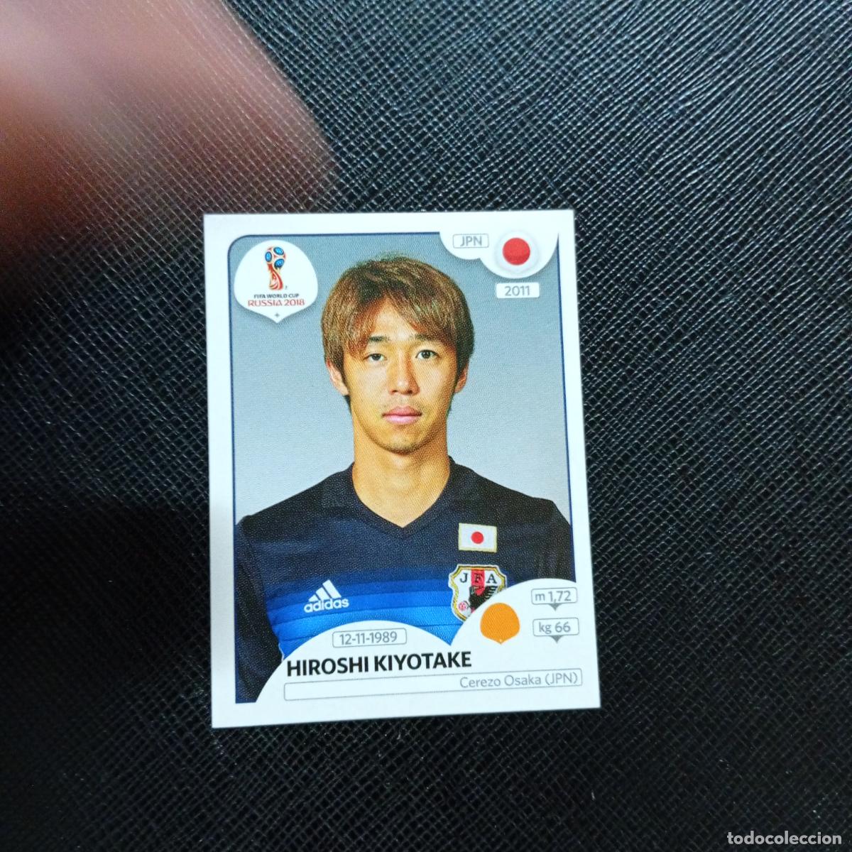 Cromos de f&uacute;tbol: 665 KIYOTAKE JAPON PANINI MUNDIAL RUSIA 2018 CROMO FUTBOL 18 - SIN PEGAR - CJ2