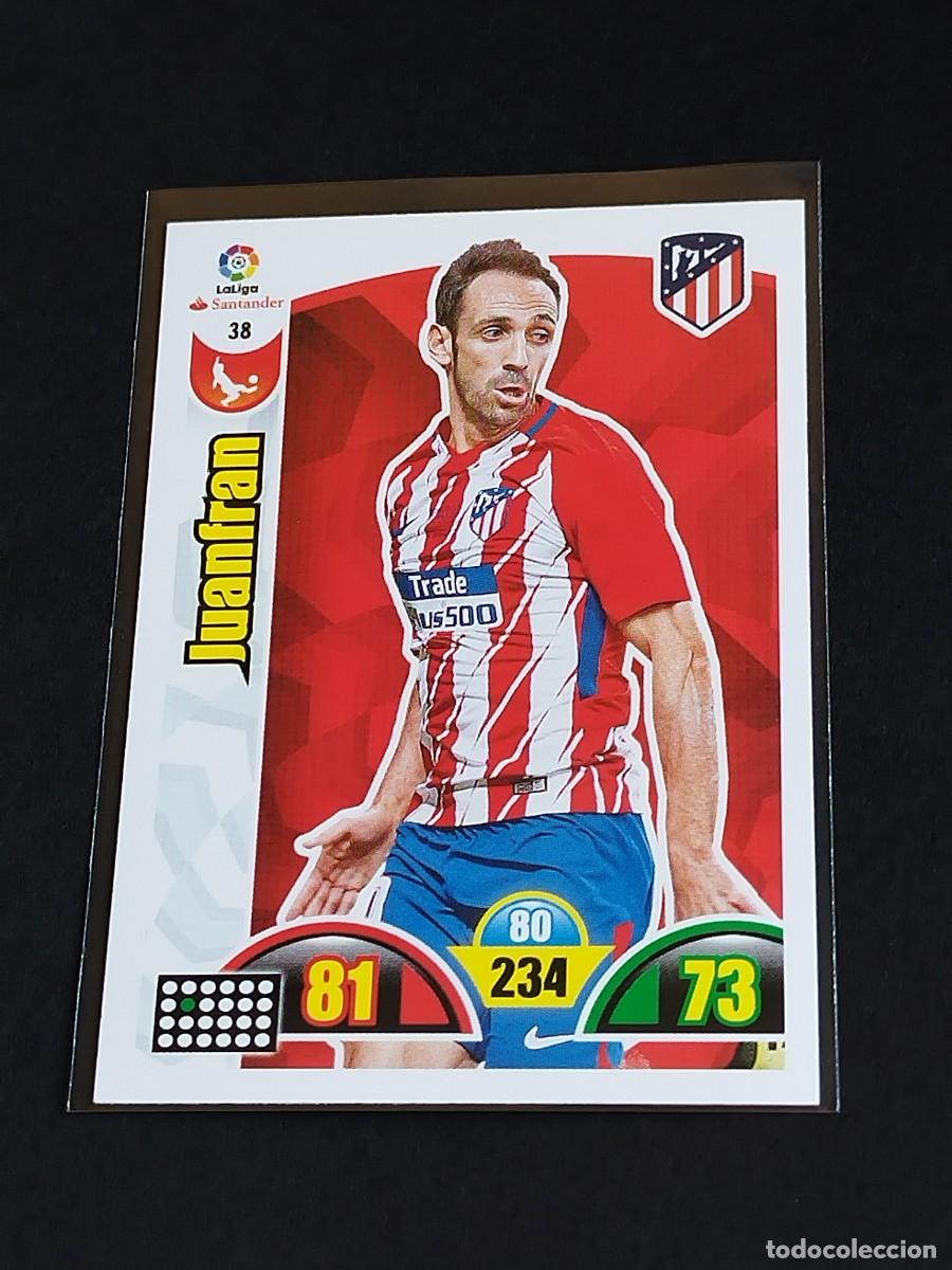 Cromos de f&uacute;tbol: JUANFRAN #38 ATL&Eacute;TICO MADRID - ADRENALYN XL LA LIGA SANTANDER 2017 2018 - PANINI 17 18 CROMO FUTBOL