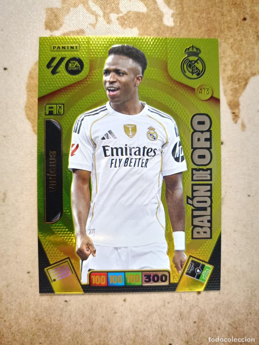 Fu&szlig;ball-Sticker: Bal&oacute;n de Oro 473 VINICIUS Adrenalyn 2025-26