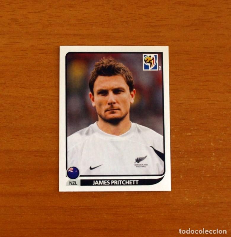 Fu&szlig;ball-Sticker: Nueva Zelanda -N&ordm; 462 James Pritchett -Mundial South Africa 2010 FIFA World Cup-Panini -Nunca Pegado