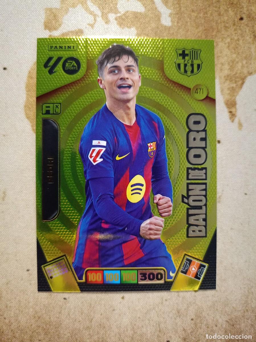 Fu&szlig;ball-Sticker: Bal&oacute;n de Oro 471 PEDRI Adrenalyn 2025-26