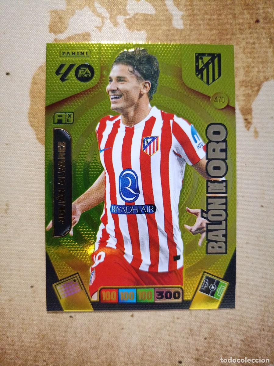Cromos de f&uacute;tbol: Bal&oacute;n de Oro 470 JULIAN &Aacute;LVAREZ Adrenalyn 2025-26
