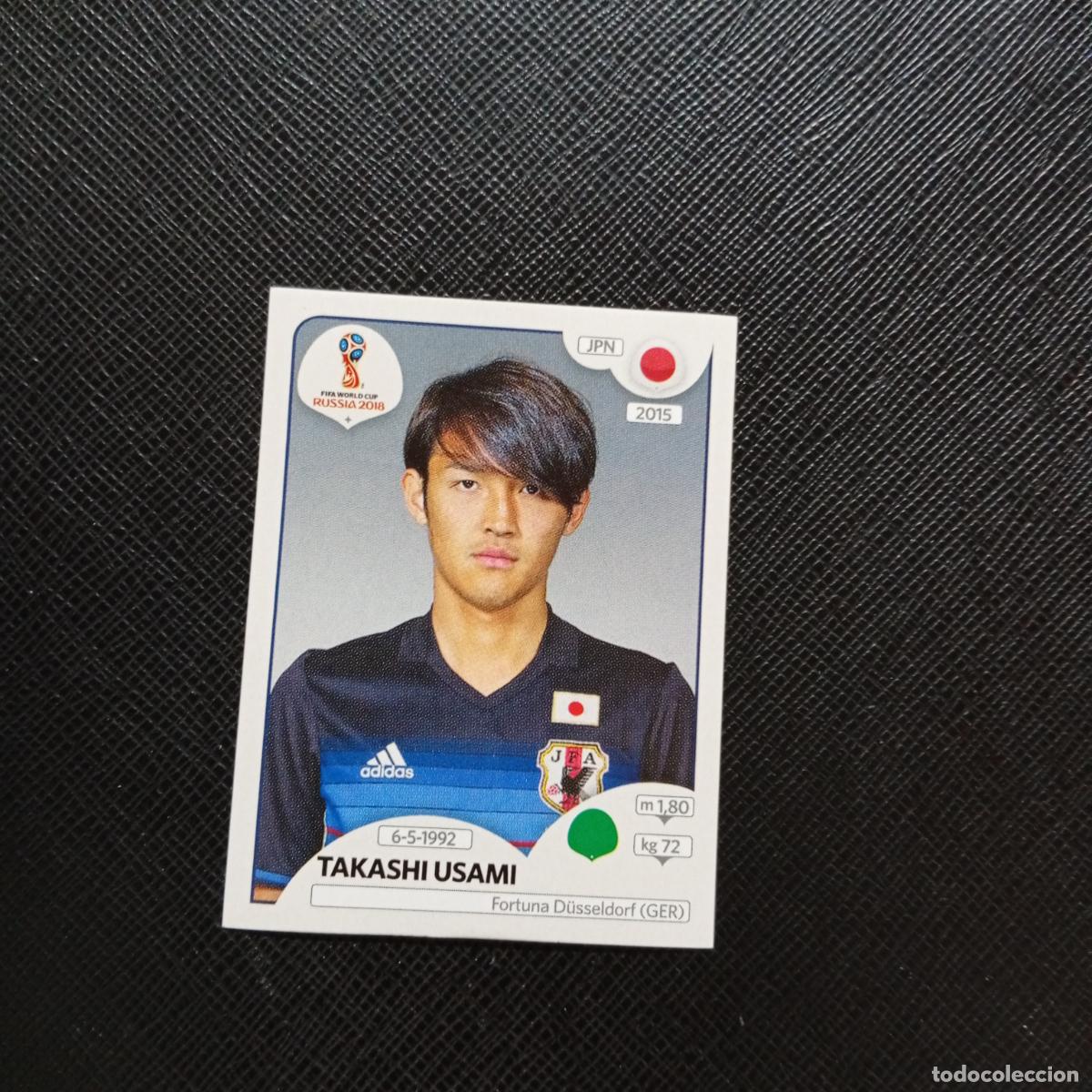 Figurine di Calcio: 667 TAKASHI USAMI JAPON PANINI MUNDIAL RUSIA 2018 CROMO FUTBOL 18 - SIN PEGAR - CJ2 ...