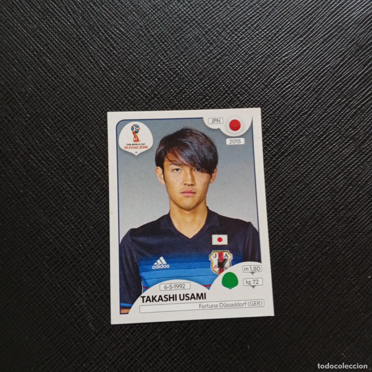 Cromos de f&uacute;tbol: 667 TAKASHI USAMI JAPON PANINI MUNDIAL RUSIA 2018 CROMO FUTBOL 18 - SIN PEGAR - CJ2 ...