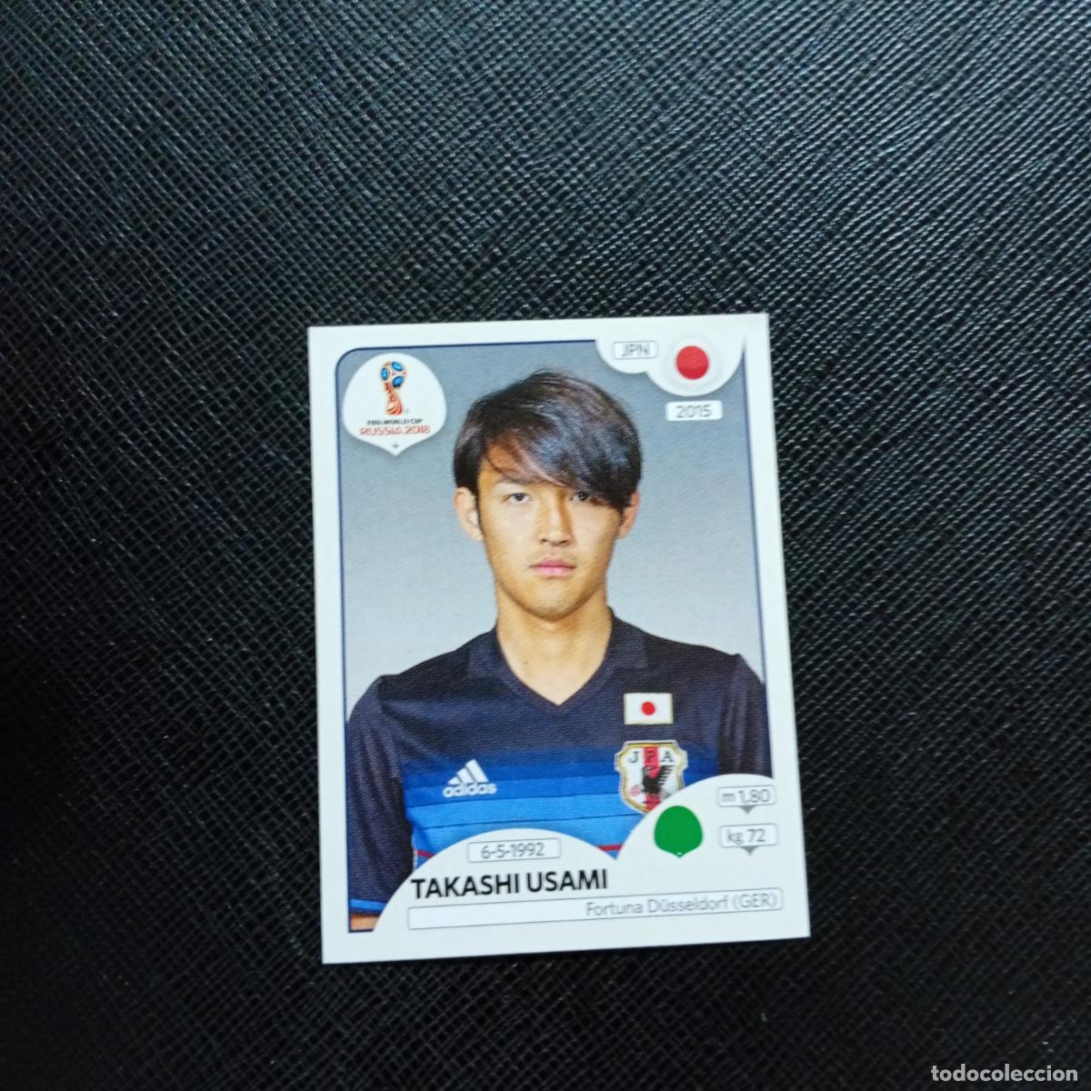 Cromos de f&uacute;tbol: 667 TAKASHI USAMI JAPON PANINI MUNDIAL RUSIA 2018 CROMO FUTBOL 18 - SIN PEGAR - CJ2 ...
