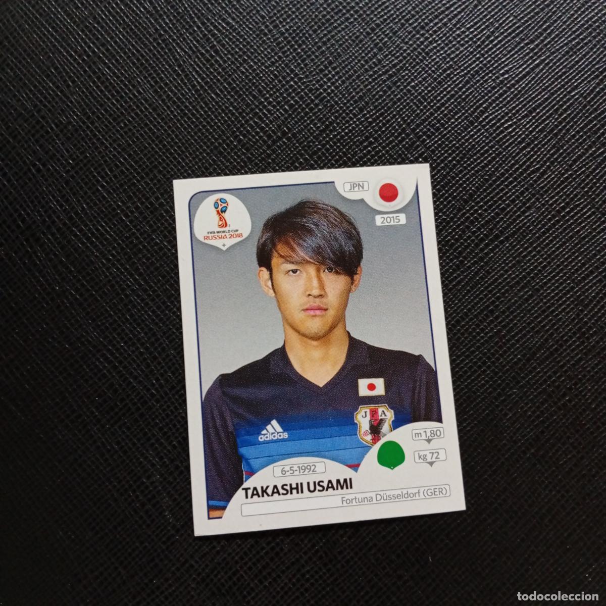 Cromos de f&uacute;tbol: 667 TAKASHI USAMI JAPON PANINI MUNDIAL RUSIA 2018 CROMO FUTBOL 18 - SIN PEGAR - CJ2 ....