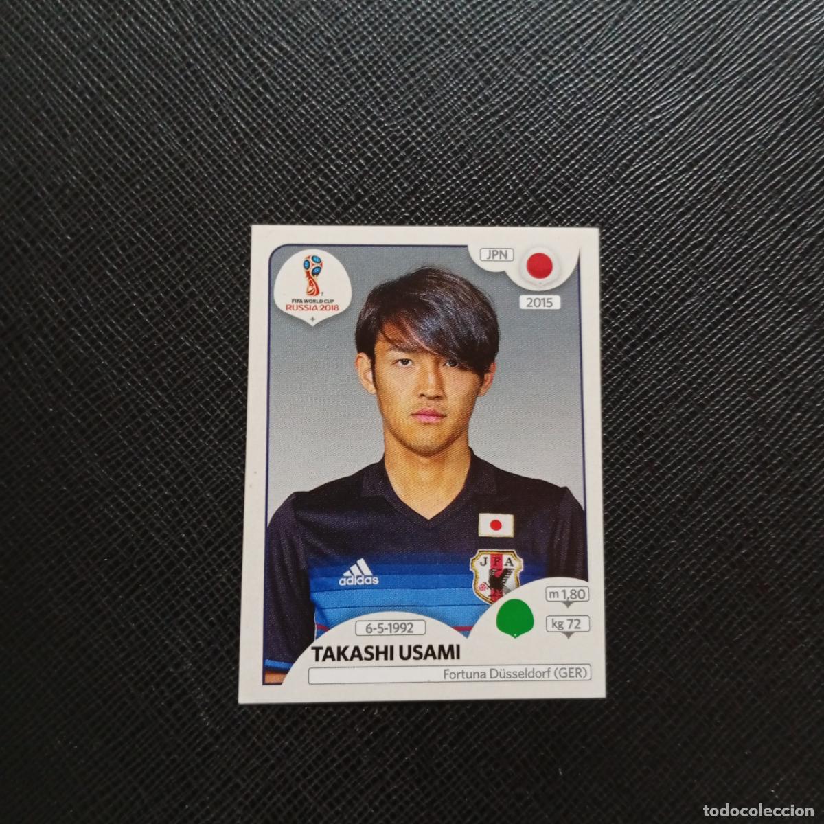 Cromos de f&uacute;tbol: 667 TAKASHI USAMI JAPON PANINI MUNDIAL RUSIA 2018 CROMO FUTBOL 18 - SIN PEGAR - CJ2 .....