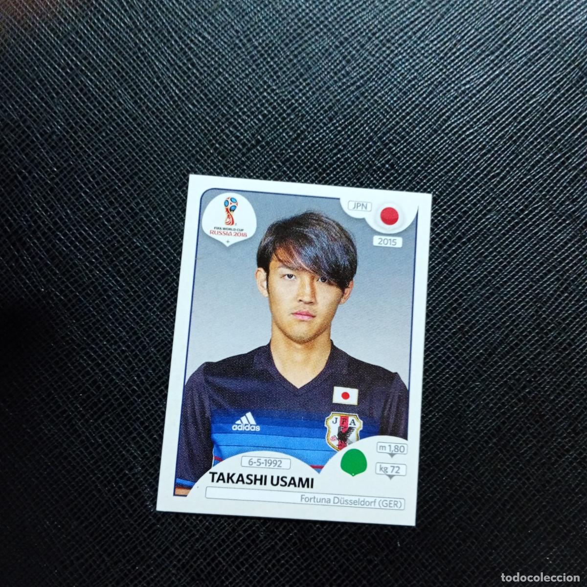 Cromos de f&uacute;tbol: 667 TAKASHI USAMI JAPON PANINI MUNDIAL RUSIA 2018 CROMO FUTBOL 18 - SIN PEGAR - CJ2 ......