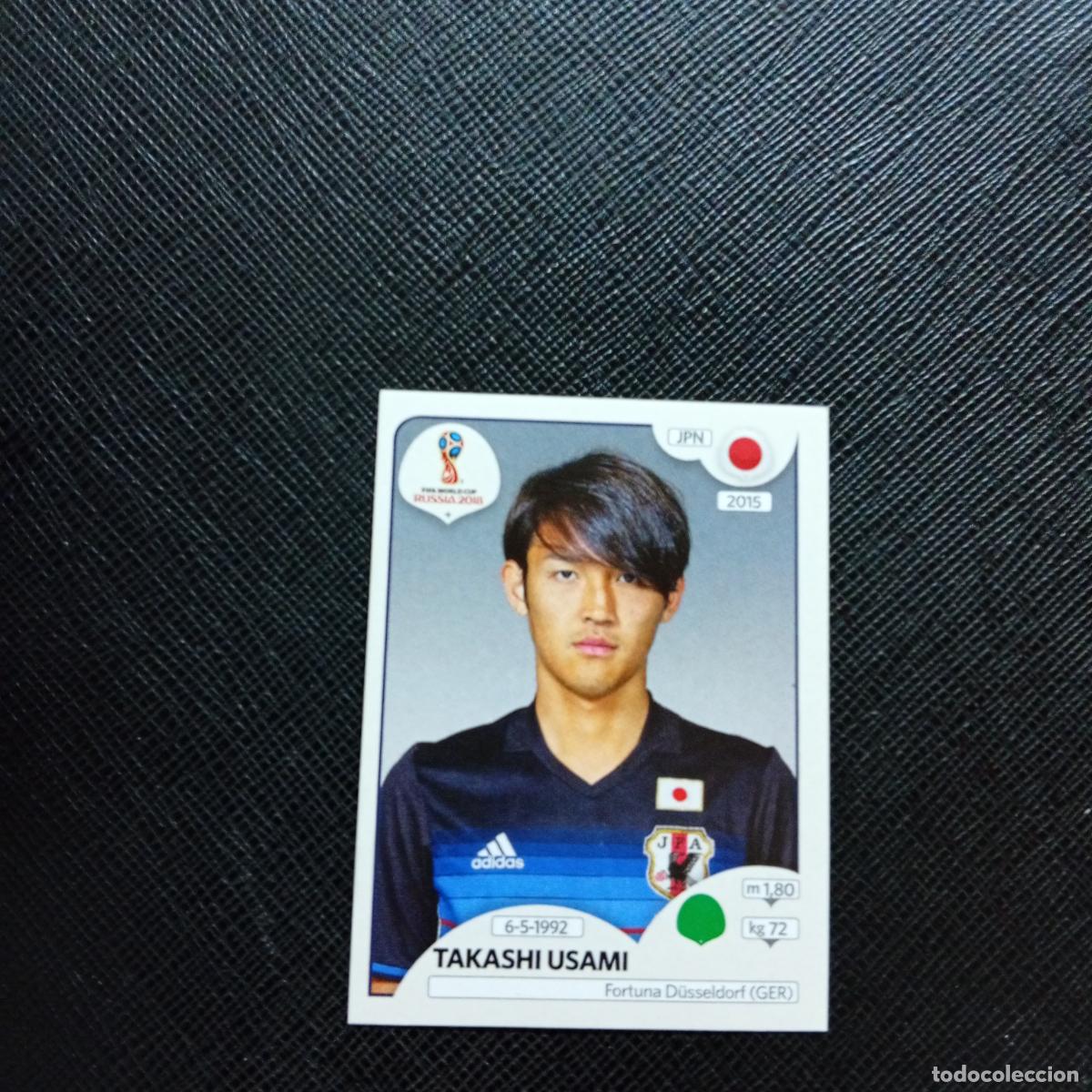 Cromos de f&uacute;tbol: 667 TAKASHI USAMI JAPON PANINI MUNDIAL RUSIA 2018 CROMO FUTBOL 18 - SIN PEGAR - CJ2 ........