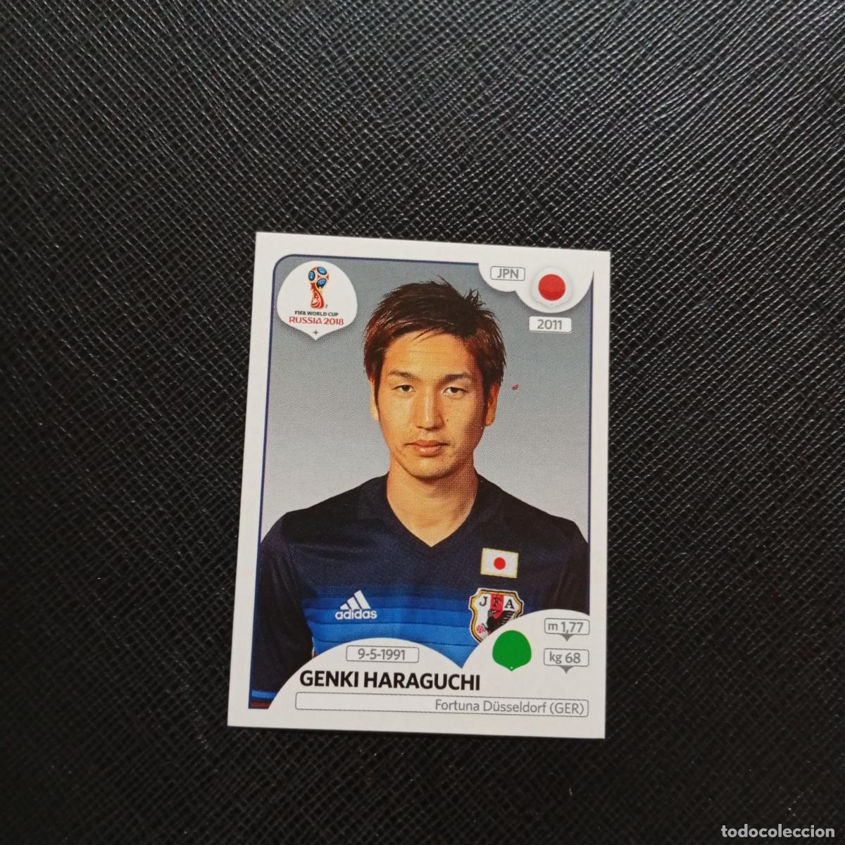 Cromos de f&uacute;tbol: 668 KARAGUCHI USAMI JAPON PANINI MUNDIAL RUSIA 2018 CROMO FUTBOL 18 - SIN PEGAR - CJ2 .