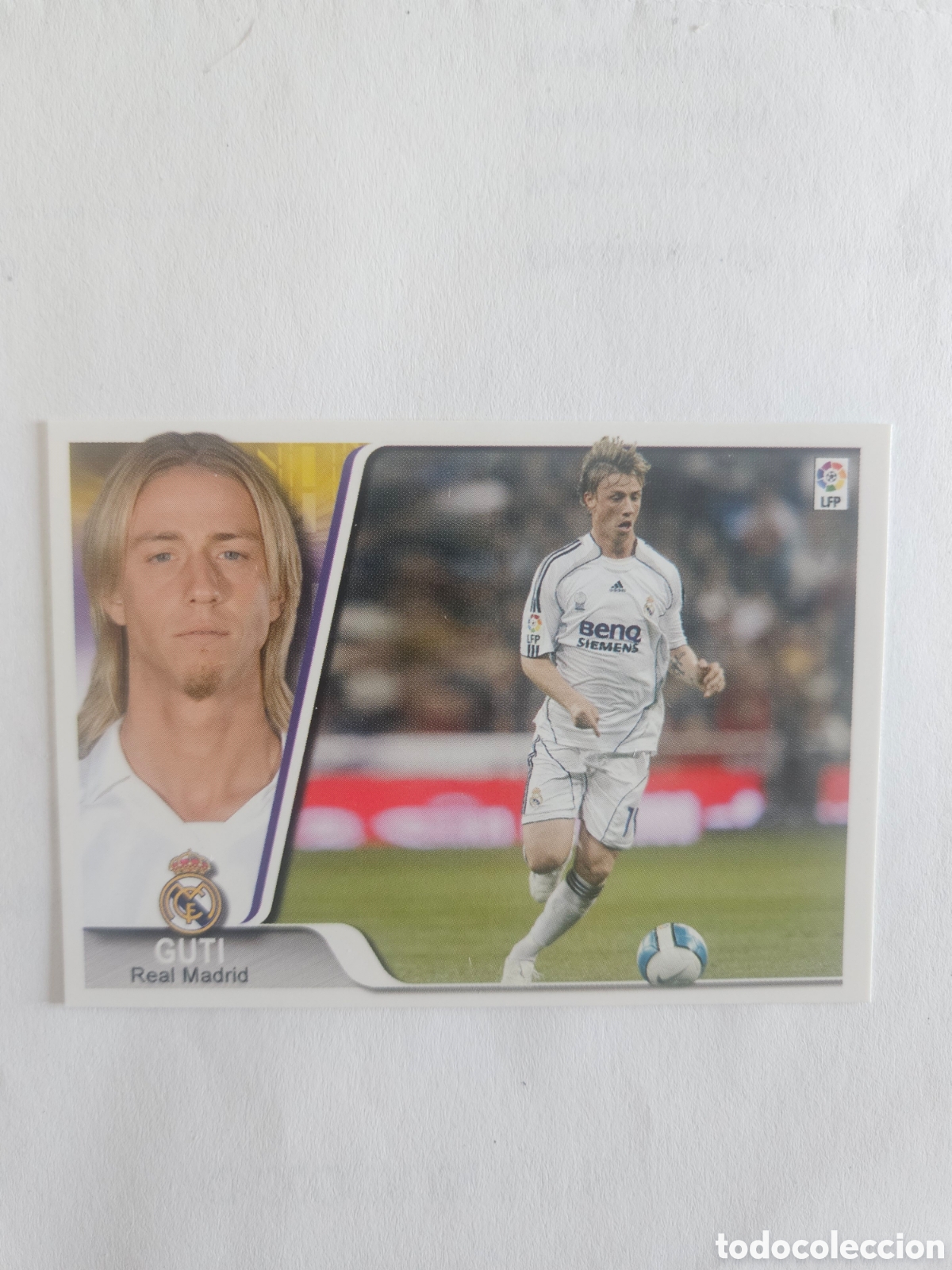 Cromos de f&uacute;tbol: MUNDICROMO EDICIONES ESTADIO 2007 2008 N&ordm; 14 GUTI REAL MADRID 07 08 NUEVO