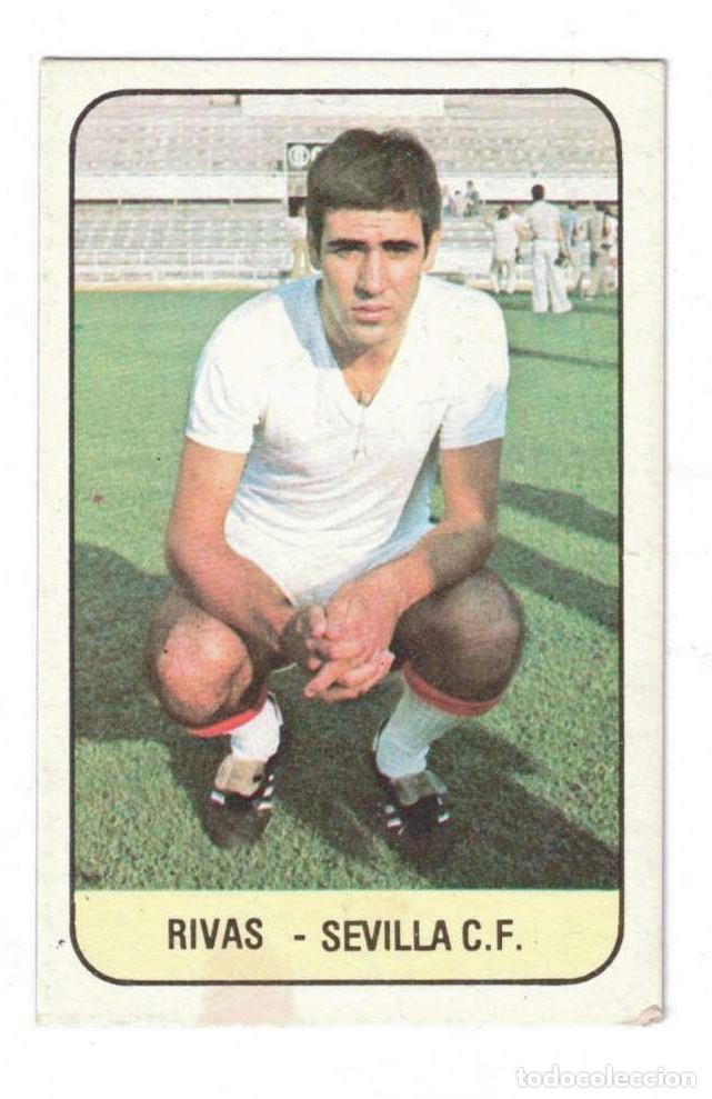 Cromos de f&uacute;tbol: CROMO - RIVAS - SEVILLA C.F. - LIGA 78 / 79 - EDICIONES ESTE - 1978 - 1979 - NUNCA PEGADO