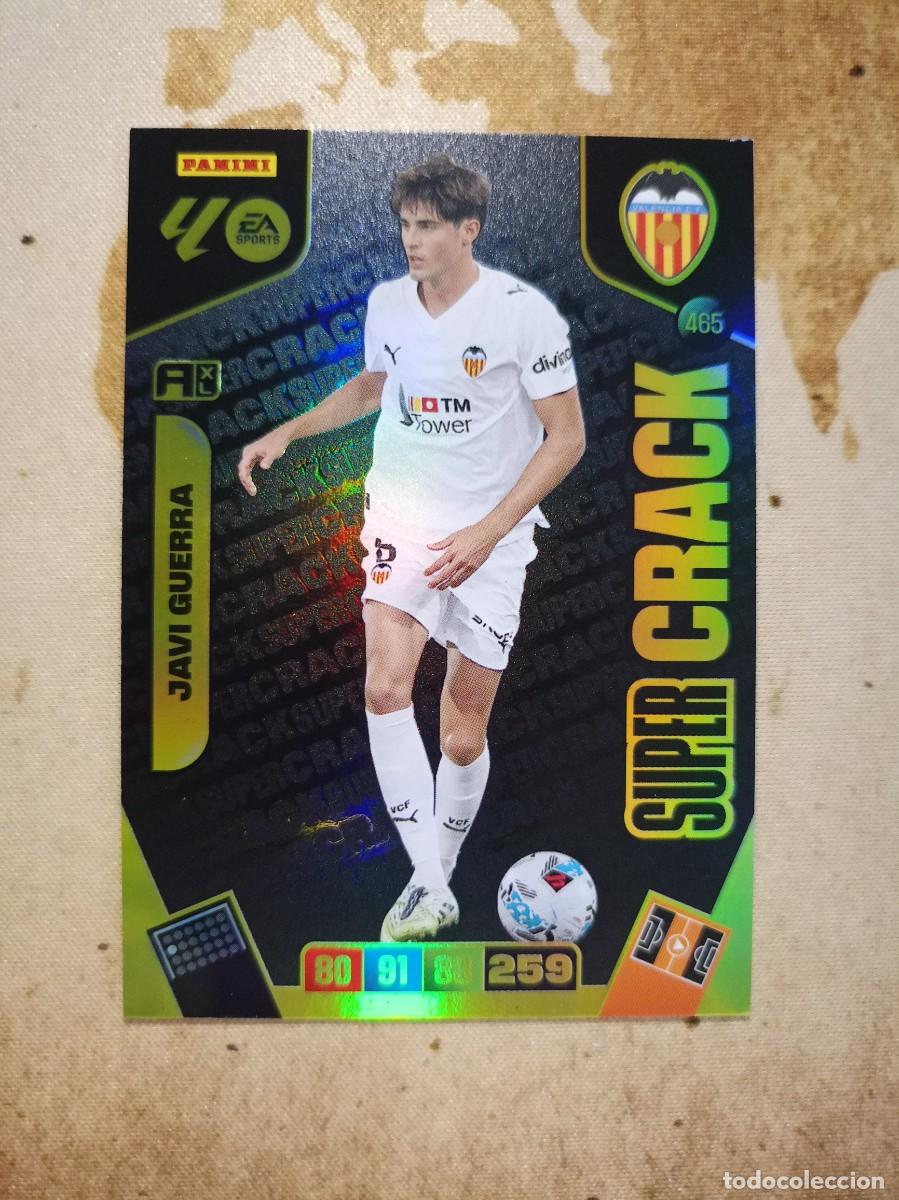 Cromos de f&uacute;tbol: S&uacute;per Crack 465 JAVI GUERRA Adrenalyn 2025-26