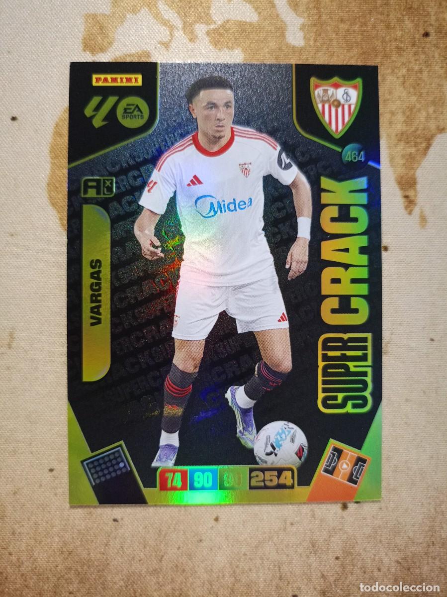 Cromos de f&uacute;tbol: S&uacute;per Crack 464 VARGAS Adrenalyn 2025-26